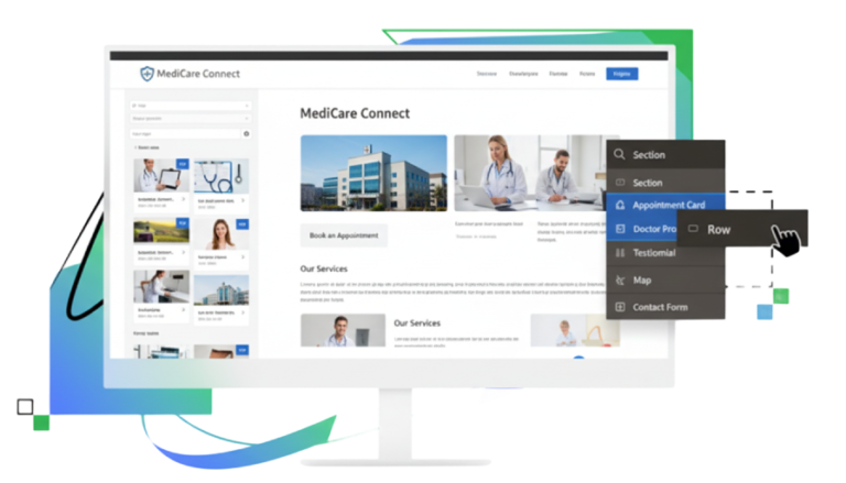 healthcare - Better Website Experience